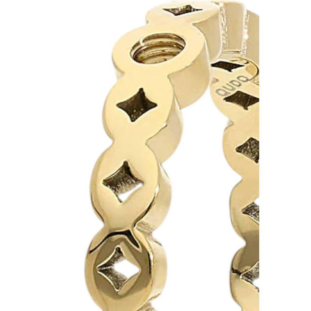 NEW QUDO women's basic melara ring in gold - Picture 2 of 2